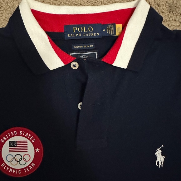 Polo Ralph Lauren Team USA 2020 Olympic team size medium collared shirt - Picture 3 of 4